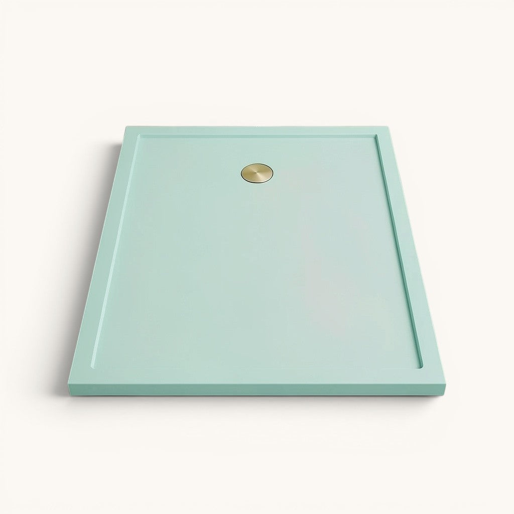 1100 x 800 Rectangular Shower Tray – 35mm Slim Non-Slip | Omnitub