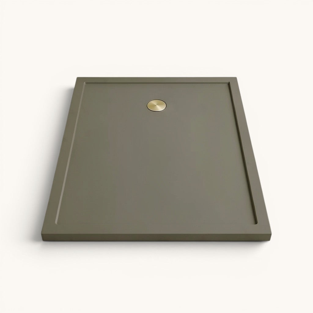 1100 x 800 Rectangular Shower Tray – 35mm Slim Non-Slip | Omnitub
