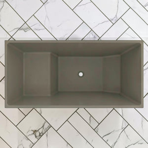 1350 x 700 Seated Soaking Tub – 1000mm Depth – Rectangular – Omnitub