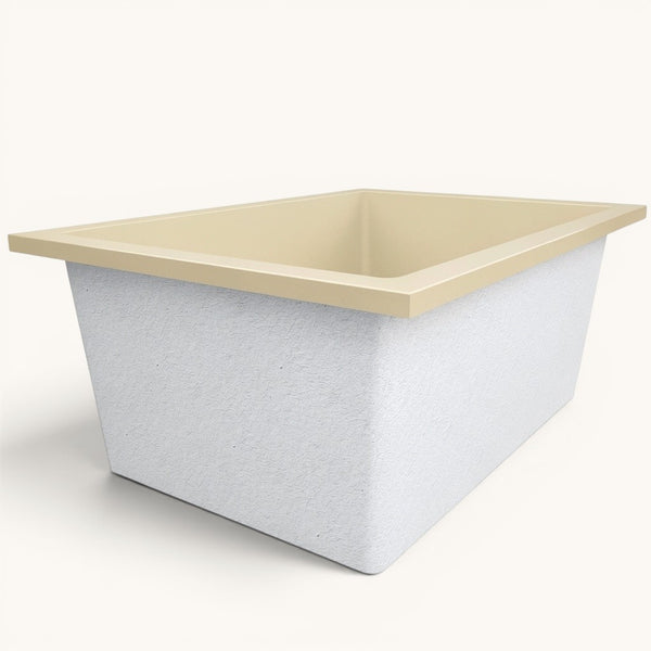 1500 x 1050 Deep Soaking Tub – 600mm Depth – Wide Rectangular – Omnitub