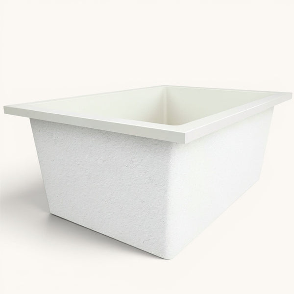 1500 x 1050 Deep Soaking Tub – 600mm Depth – Wide Rectangular – Omnitub
