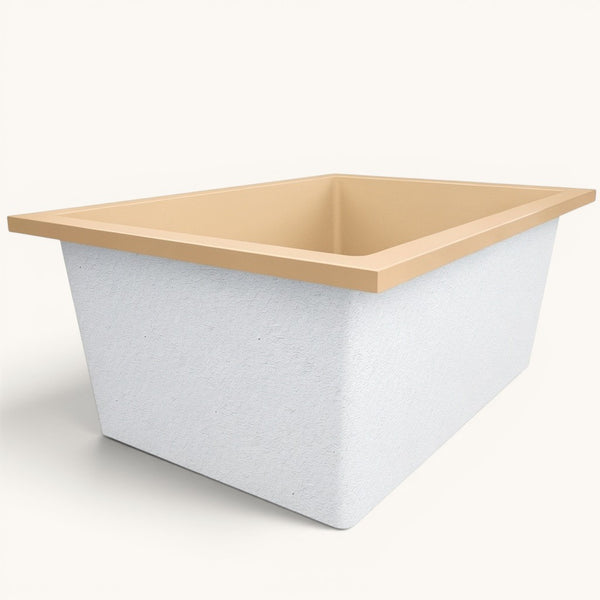 1500 x 1050 Deep Soaking Tub – 600mm Depth – Wide Rectangular – Omnitub