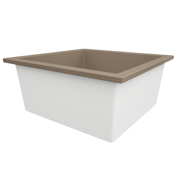 Omnitub Duo Ultra 1500 x 1500 handmade deep soaking tub 600mm depth square - design feature