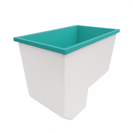 Deep Bathtub With Seat 1100 L x 600 W x 1000 Depth Handmade by Omnitub
