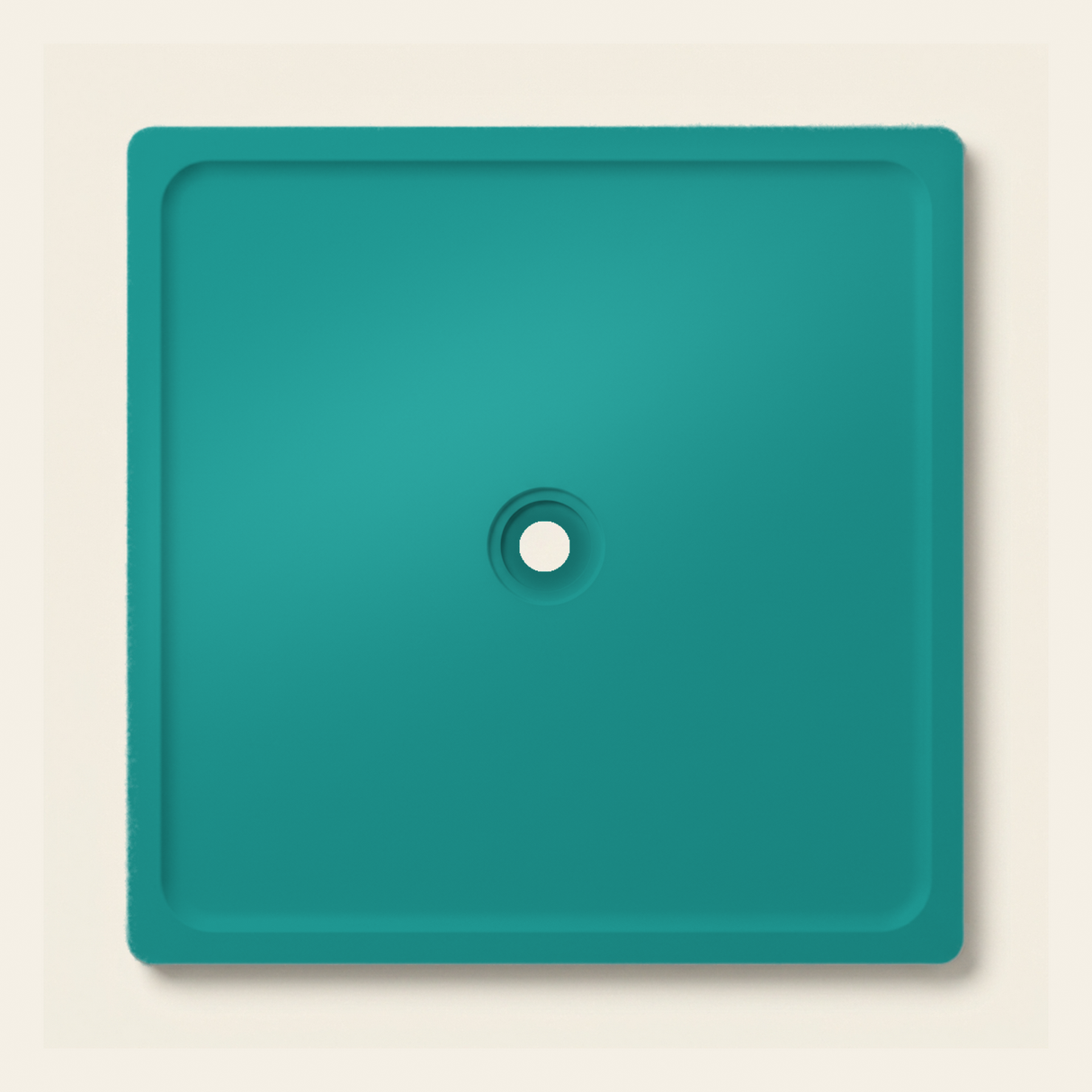 OMN-V5B Aquamarine — 1500 x 1500 shower tray