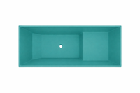 1500 x 700 Deep Seated Whirlpool Bath – 1000mm Depth by Omnitub