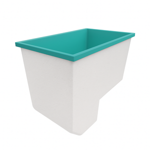 Deep Bathtub With Seat 1100 L x 700 W x 1000 Depth Handmade by Omnitub
