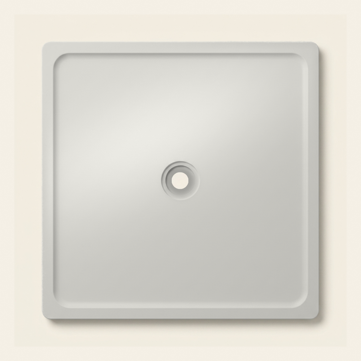 OMN-V5B Ash Grey — 1500 x 1500 shower tray