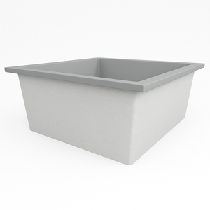 1400 L x 1400 W x 625 H. Bain profond. Omnitub Duo Extrême