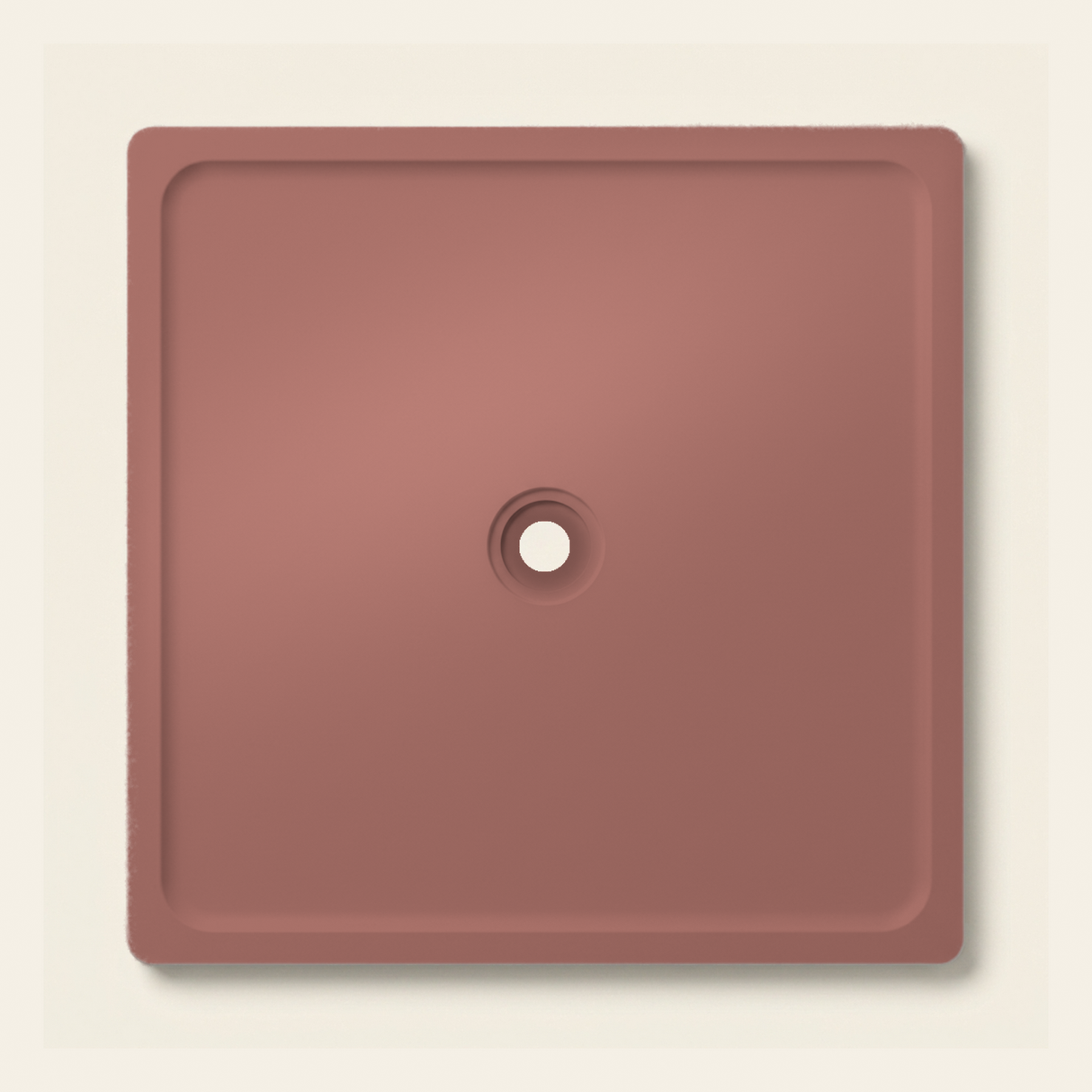 OMN-V5B Autumn Brown — 1500 x 1500 shower tray