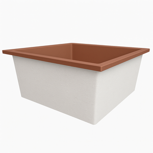 1400 L x 1400 W x 625 H. Bain profond. Omnitub Duo Extrême