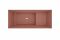 1500 x 700 Deep Seated Whirlpool Bath – 1000mm Depth by Omnitub