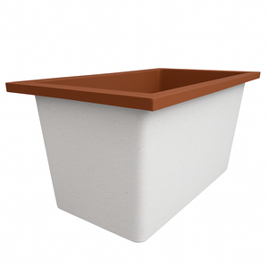 Omnitub 1250 x 750 Deep Soaking Bathtub – 600mm Internal Depth – Rectangular
