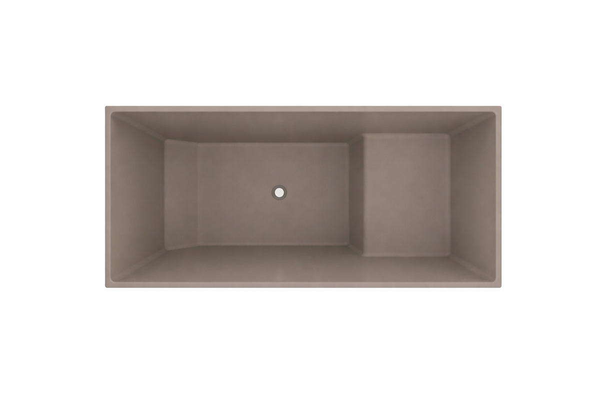 Baignoire à assise profonde 1100 L x 700 W x 1000 H Baignoire de trempage japonaise d'Omnitub