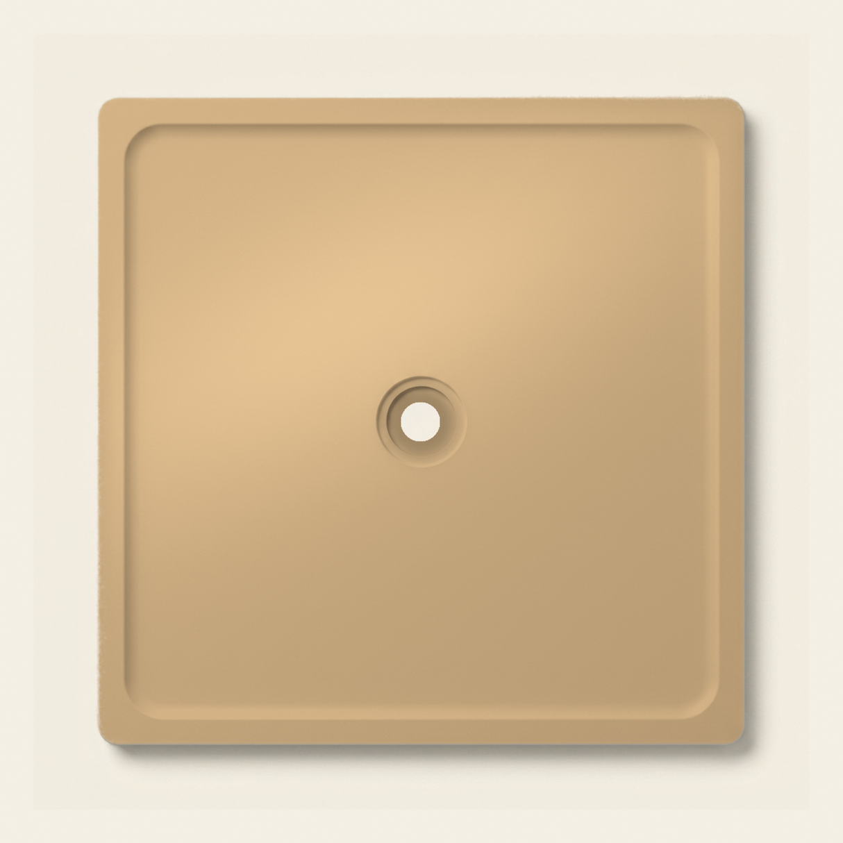 OMN-V5B Beige — 1500 x 1500 shower tray