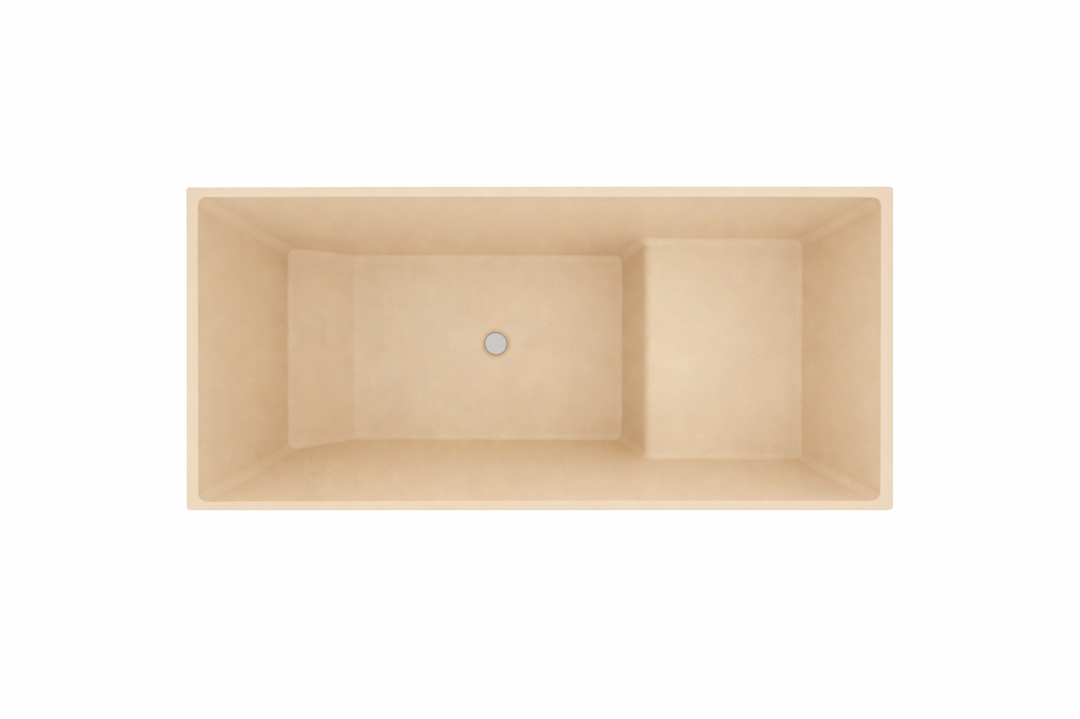 Baignoire à assise profonde 1100 L x 700 W x 1000 H Baignoire de trempage japonaise d'Omnitub