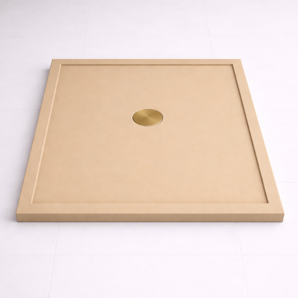 Omnitub 740 × 590 Rectangular Shower Tray – 35mm Slim Non-Slip - lifestyle setting 3