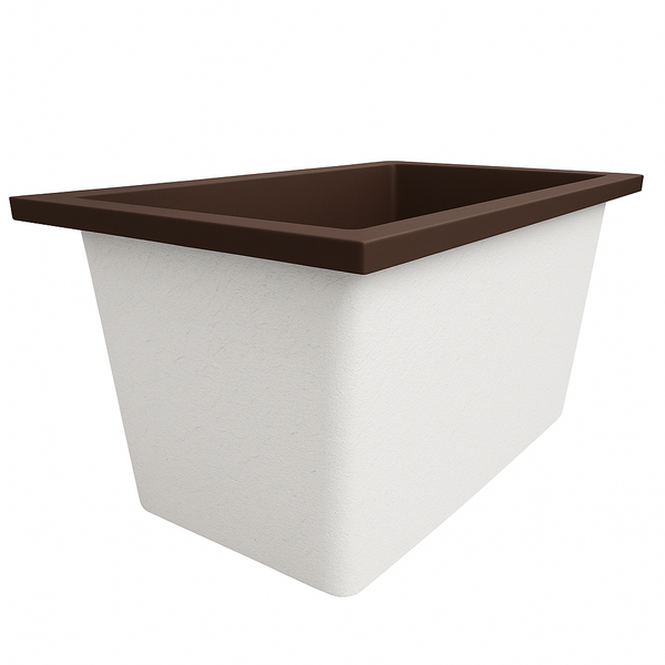 Omnitub Solo Supreme 1250 x 850 UK deep soaking tub 600mm depth rectangular - product overview