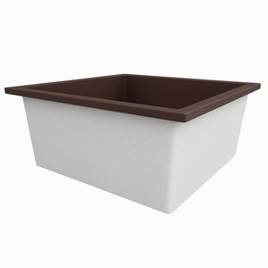 1400 L x 1400 W x 625 H. Bain profond. Omnitub Duo Extrême
