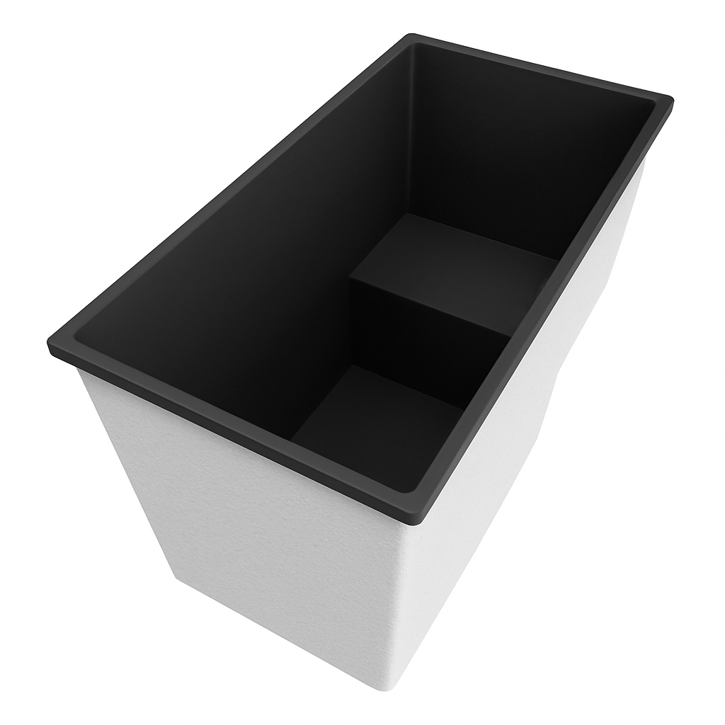 1495 x 800 Seated Soaking Tub – 1000mm Depth – Rectangular – Omnitub