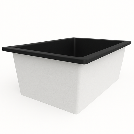 Deep Bathtub 1800 L x 1050 W x 600 Soaking Depth Handmade by Omnitub