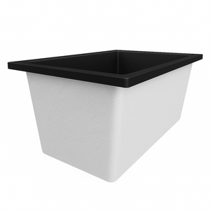 Omnitub 1250 x 750 Deep Soaking Bathtub – 600mm Internal Depth – Rectangular