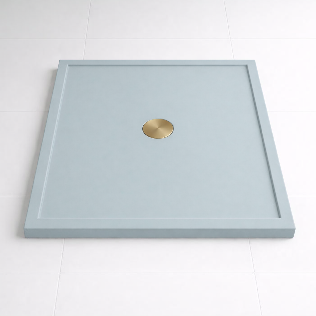 Omnitub 740 × 590 Rectangular Shower Tray – 35mm Slim Non-Slip - interior detail 2