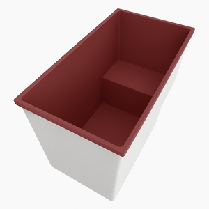 1495 x 800 Seated Soaking Tub – 1000mm Depth – Rectangular – Omnitub