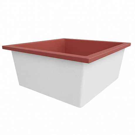 Deep Bathtub 1400 L x 1400 W x 600 Soaking Depth Handmade by Omnitub