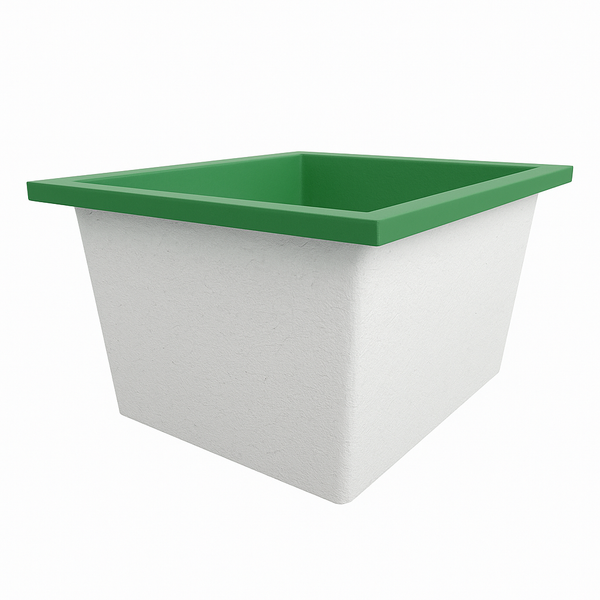 Omnitub Solo Extra 1150 x 900 handmade UK deep soaking tub 600mm depth rectangular - lifestyle setting 3