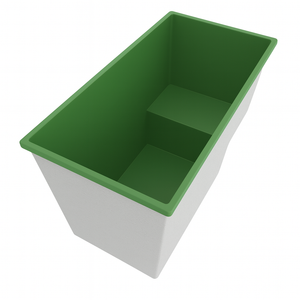 1495 x 800 Seated Soaking Tub – 1000mm Depth – Rectangular – Omnitub