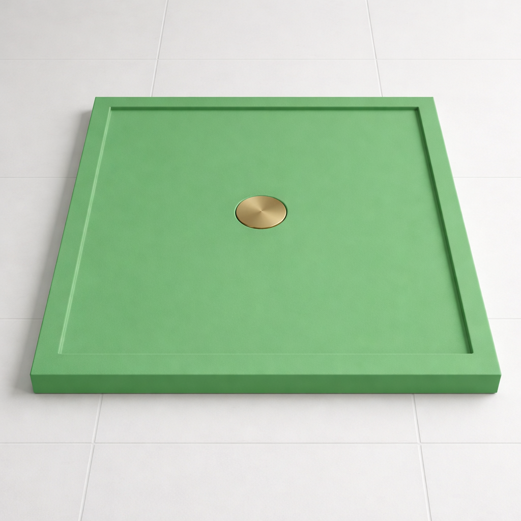 Omnitub 740 × 590 Rectangular Shower Tray – 35mm Slim Non-Slip - dimensions overview 4