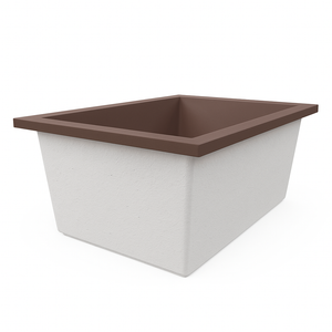 1300 x 950 Deep Soaking Tub – 600mm Depth – Rectangular – Omnitub