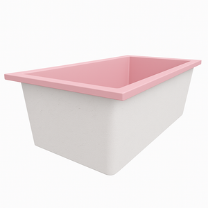 Deep Bathtub 1750 L x 950 W x 600 Soaking Depth Handmade by Omnitub