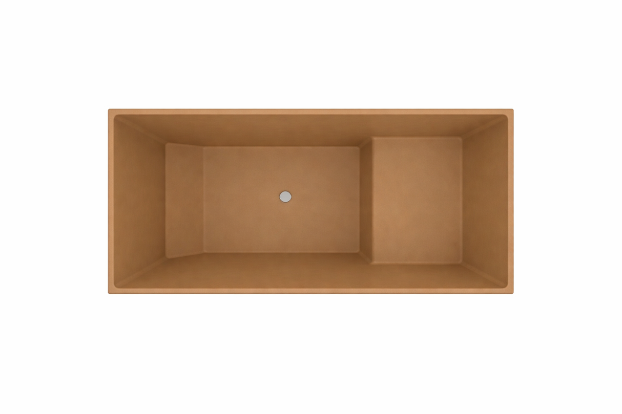 Baignoire à assise profonde 1100 L x 700 W x 1000 H Baignoire de trempage japonaise d'Omnitub