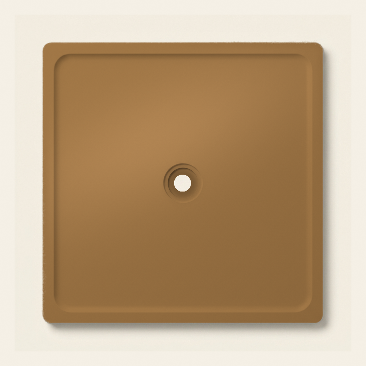 OMN-V5B Caramel — 1500 x 1500 shower tray