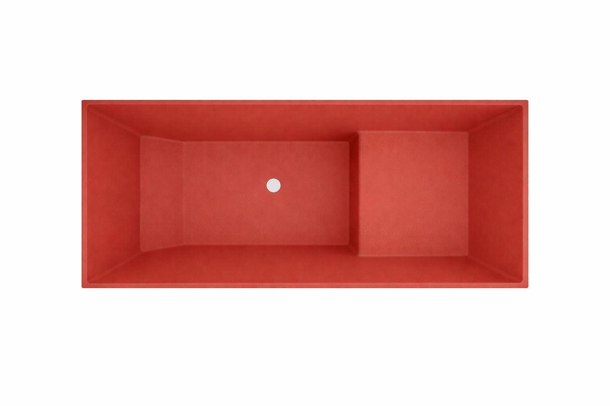 Baignoire à assise profonde 1100 L x 700 W x 1000 H Baignoire de trempage japonaise d'Omnitub