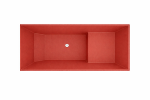 Baignoire à assise profonde 1100 L x 700 W x 1000 H Baignoire de trempage japonaise d'Omnitub