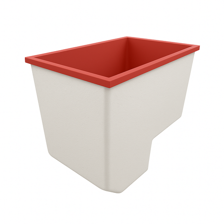 Deep Bathtub With Seat 1100 L x 1100 W x 1000 Depth Handmade by Omnitub