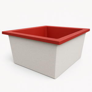 1400 L x 1200 W x 625 H. Bain profond. Omnitub Duo Flow