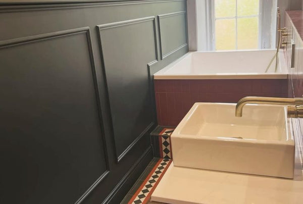 Omnitub Duo Ultra 1500 x 1500 handmade deep soaking tub 600mm depth square - top-down view