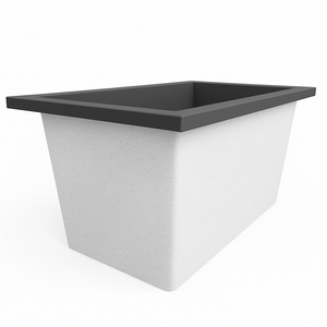 Omnitub 1250 x 750 Deep Soaking Bathtub – 600mm Internal Depth – Rectangular