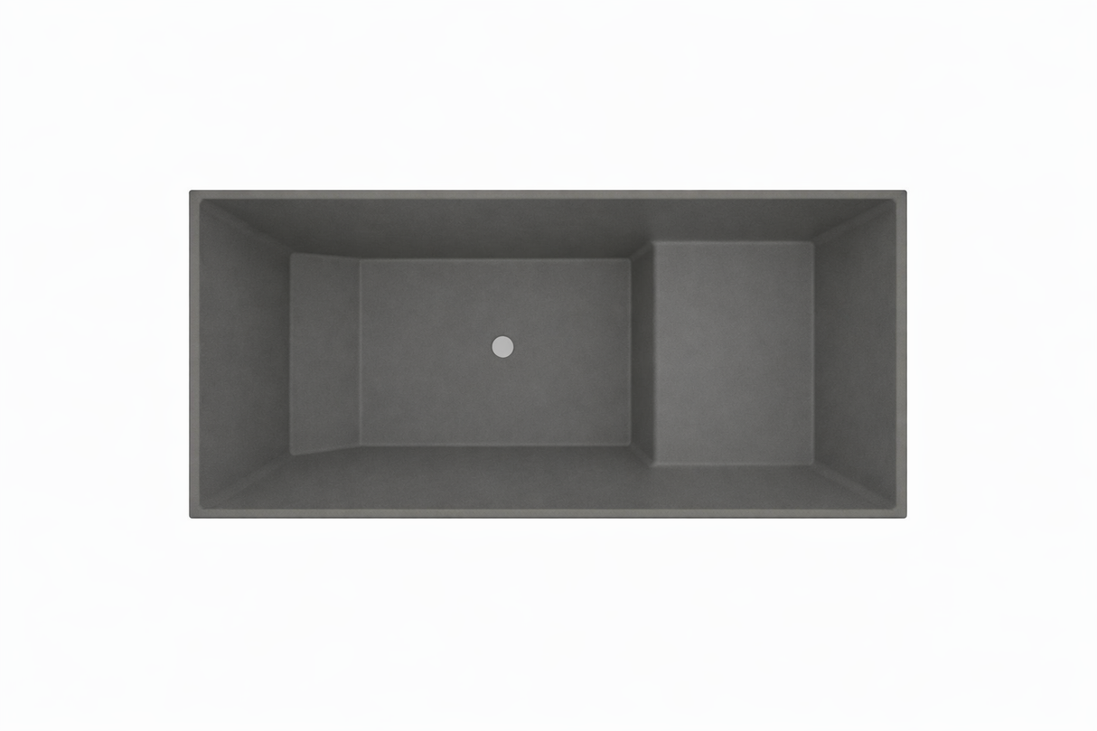 Baignoire à assise profonde 1100 L x 700 W x 1000 H Baignoire de trempage japonaise d'Omnitub