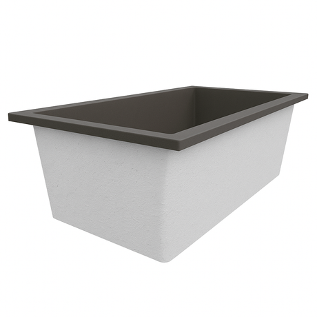Deep Bathtub 1750 L x 950 W x 600 Soaking Depth Handmade by Omnitub