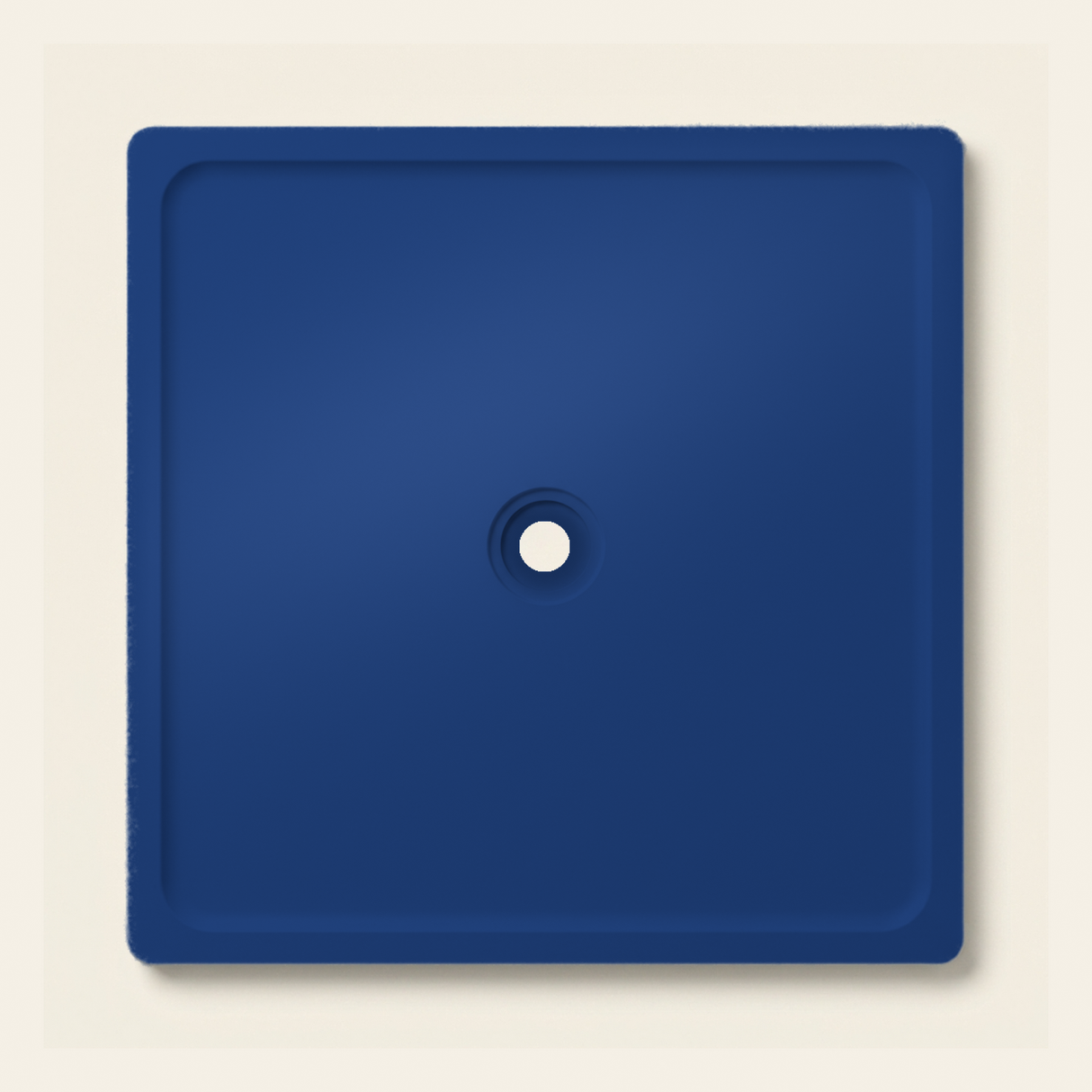 OMN-V5B Classic Blue — 1500 x 1500 shower tray