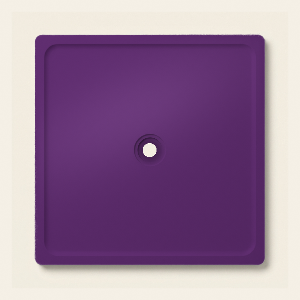 OMN-V5B Classic Purple — 1500 x 1500 shower tray