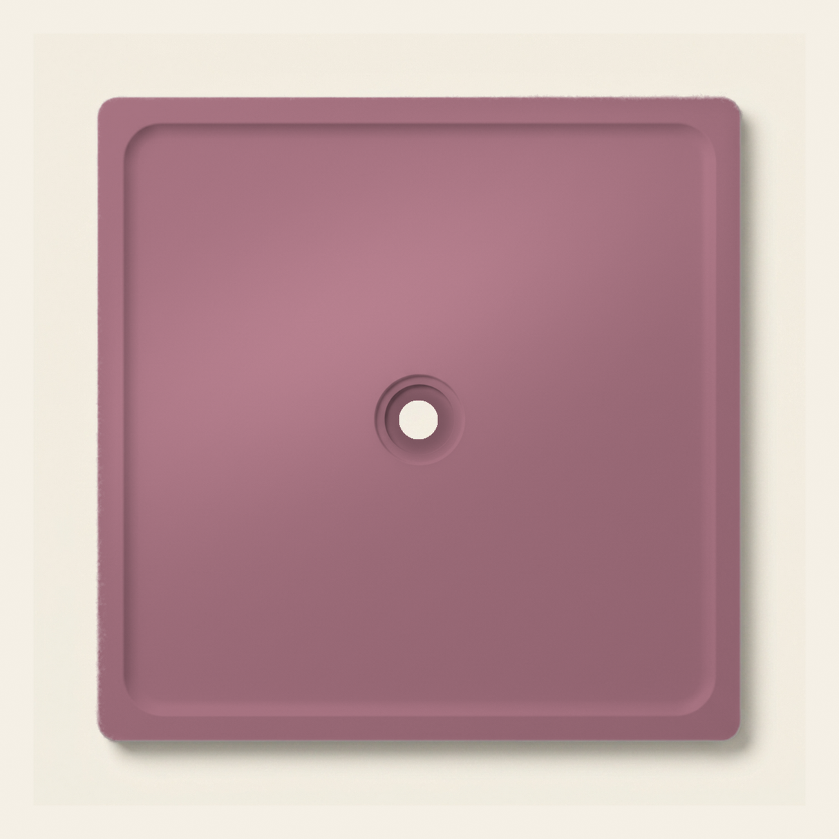 OMN-V5B Clover Pink — 1500 x 1500 shower tray