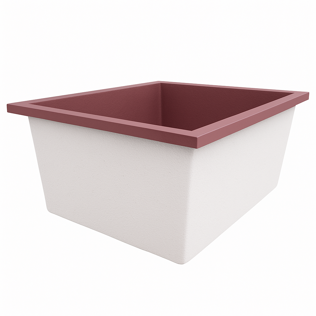 1400 L x 1200 W x 625 H. Bain profond. Omnitub Duo Flow