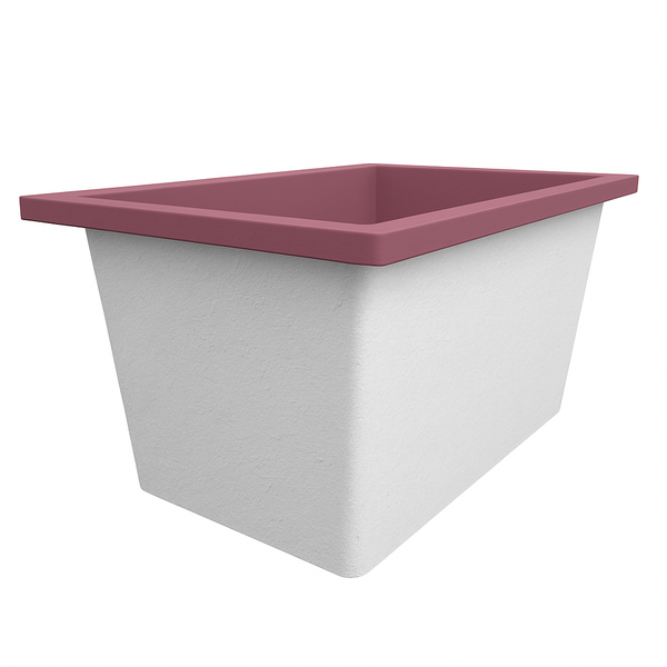 Omnitub Solo Supreme 1250 x 850 UK deep soaking tub 600mm depth rectangular - bathroom installation 2