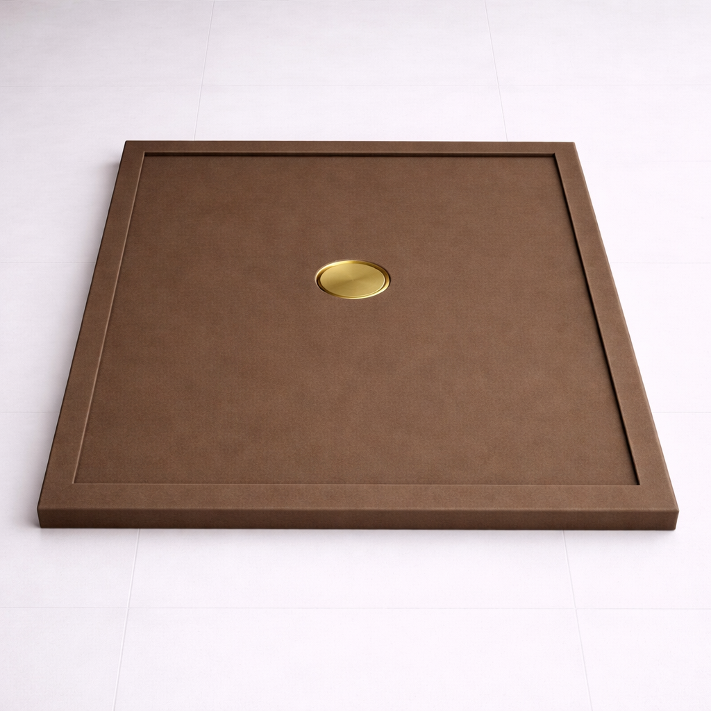 Omnitub 740 × 590 Rectangular Shower Tray – 35mm Slim Non-Slip - alternate angle 3